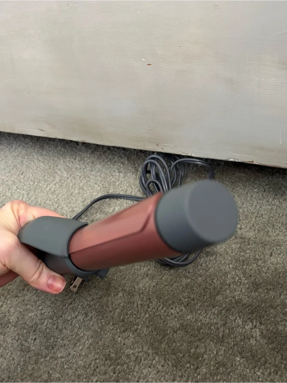 EUC Hairitage Curl Envy Hair Curling Iron 1 1/4 Inch Ceramic Tourmaline Curling